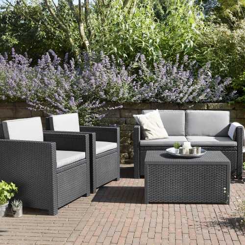 Keter Armona Outdoor Sofa Set Naken Interiors